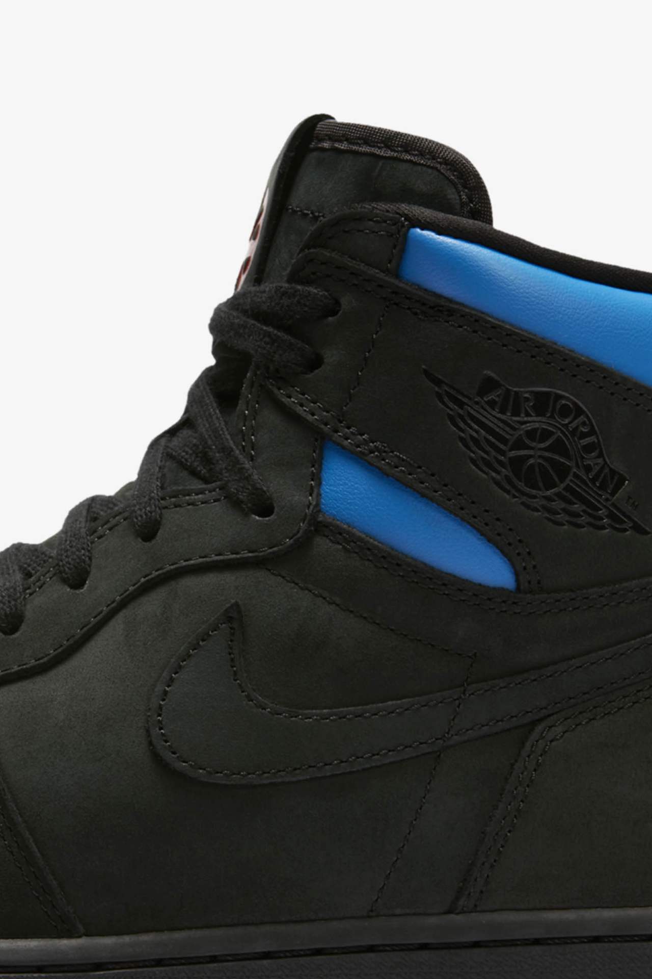 Air Jordan 1 Retro Hi OG Q54 'Black & University Red & Italy Blue' Release Date