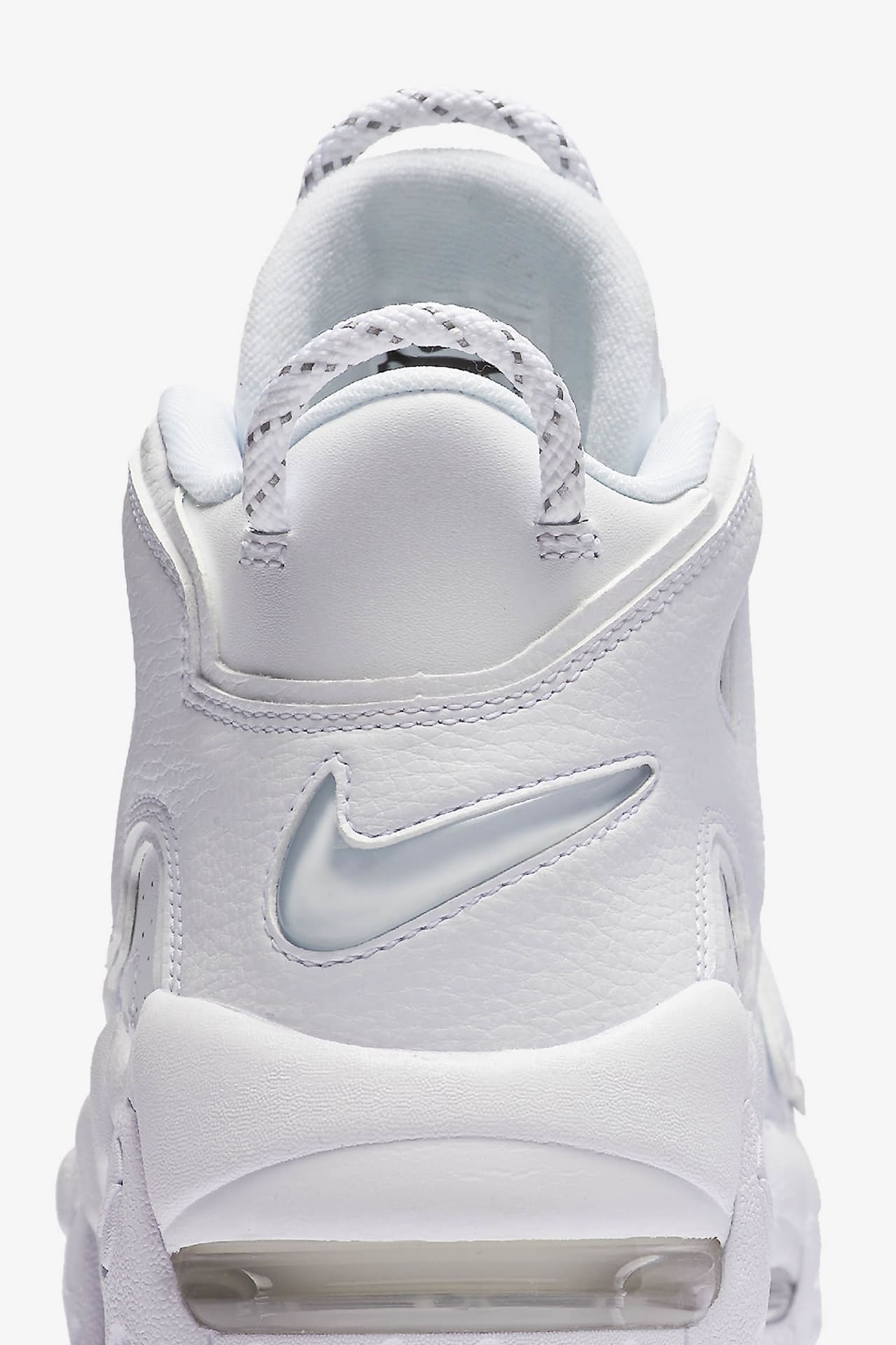 Nike air uptempo all white online