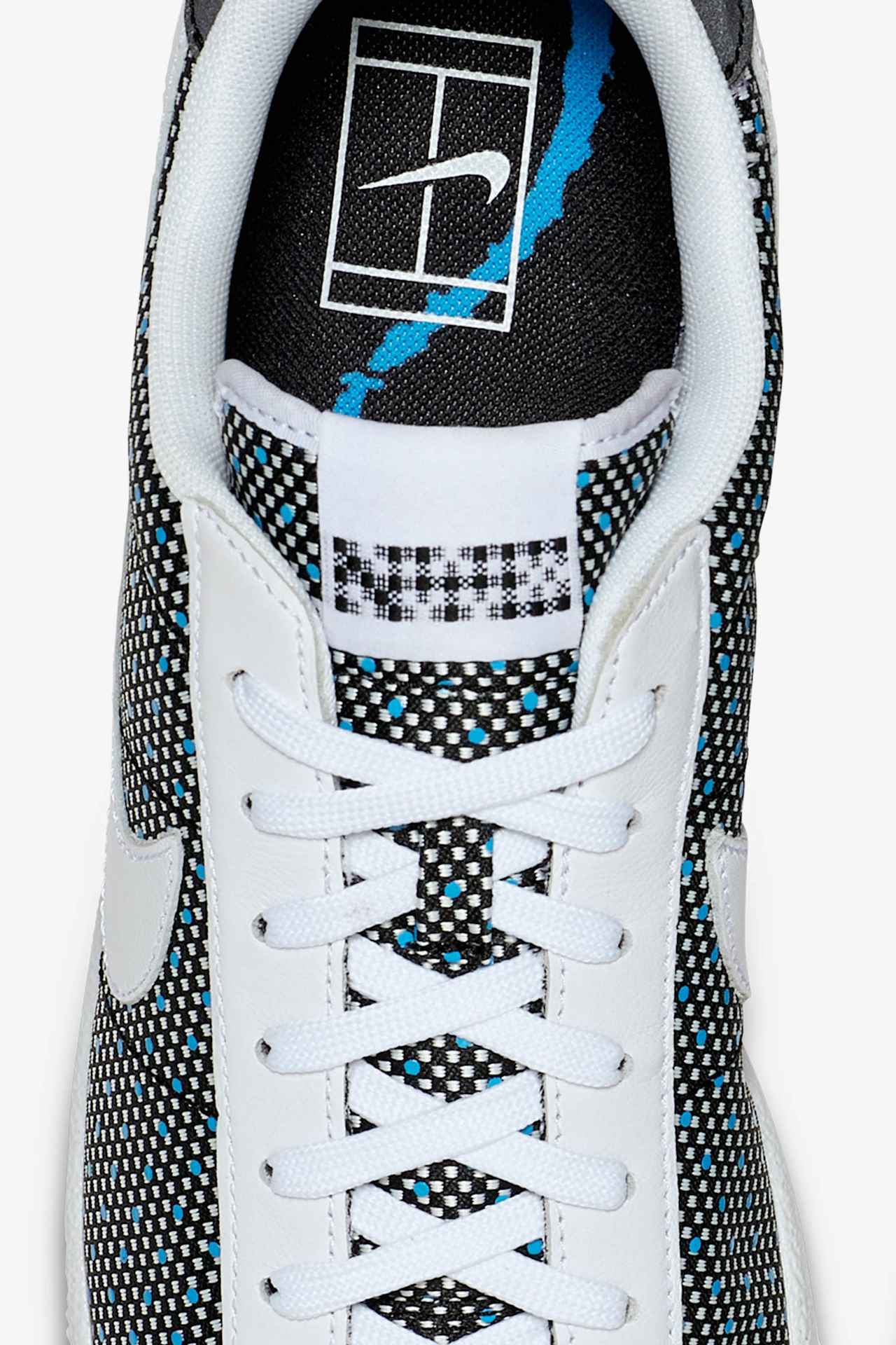 NikeCourt Tennis Classic Jacquard 'Black & Blue Glow'