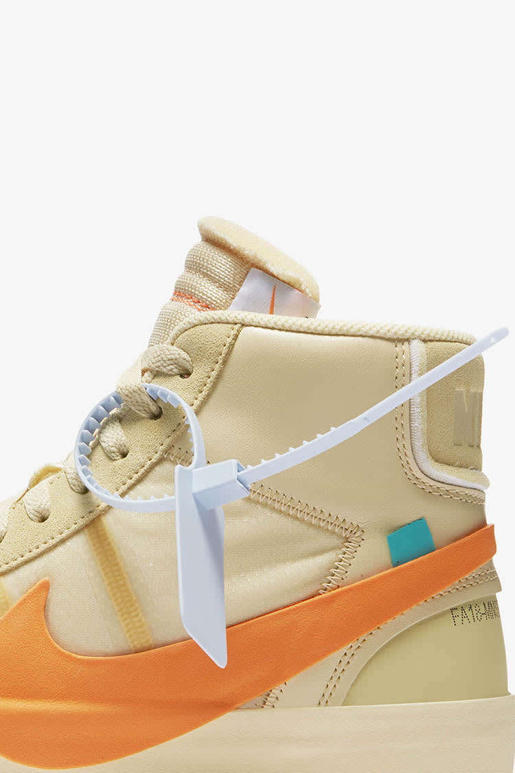 The 10: Nike Blazer Mid 'Canvas & Pale Vanilla & Total Orange' Release Date