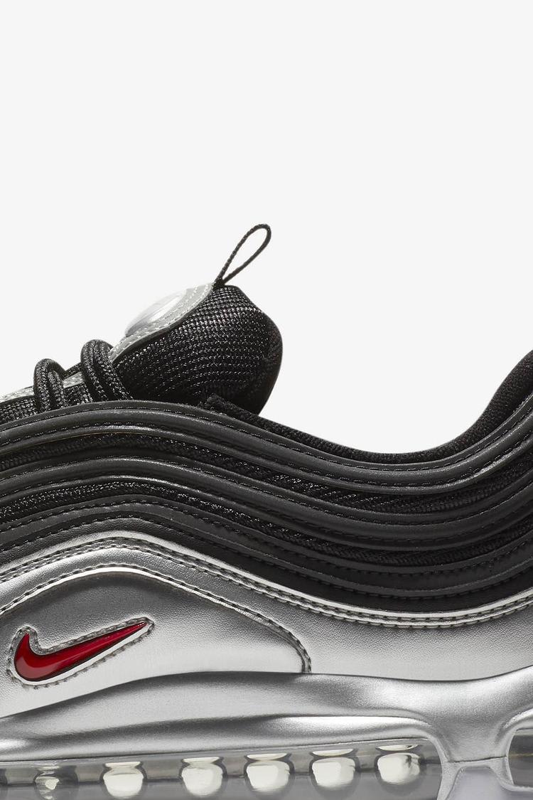 Nike Air Max 97 'Metallic Silver & Black' Release Date