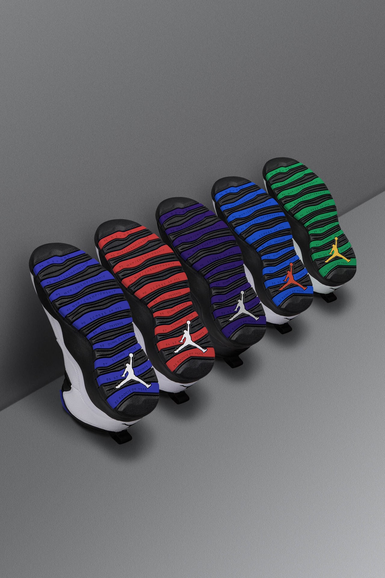 Jordan 10 colors hotsell