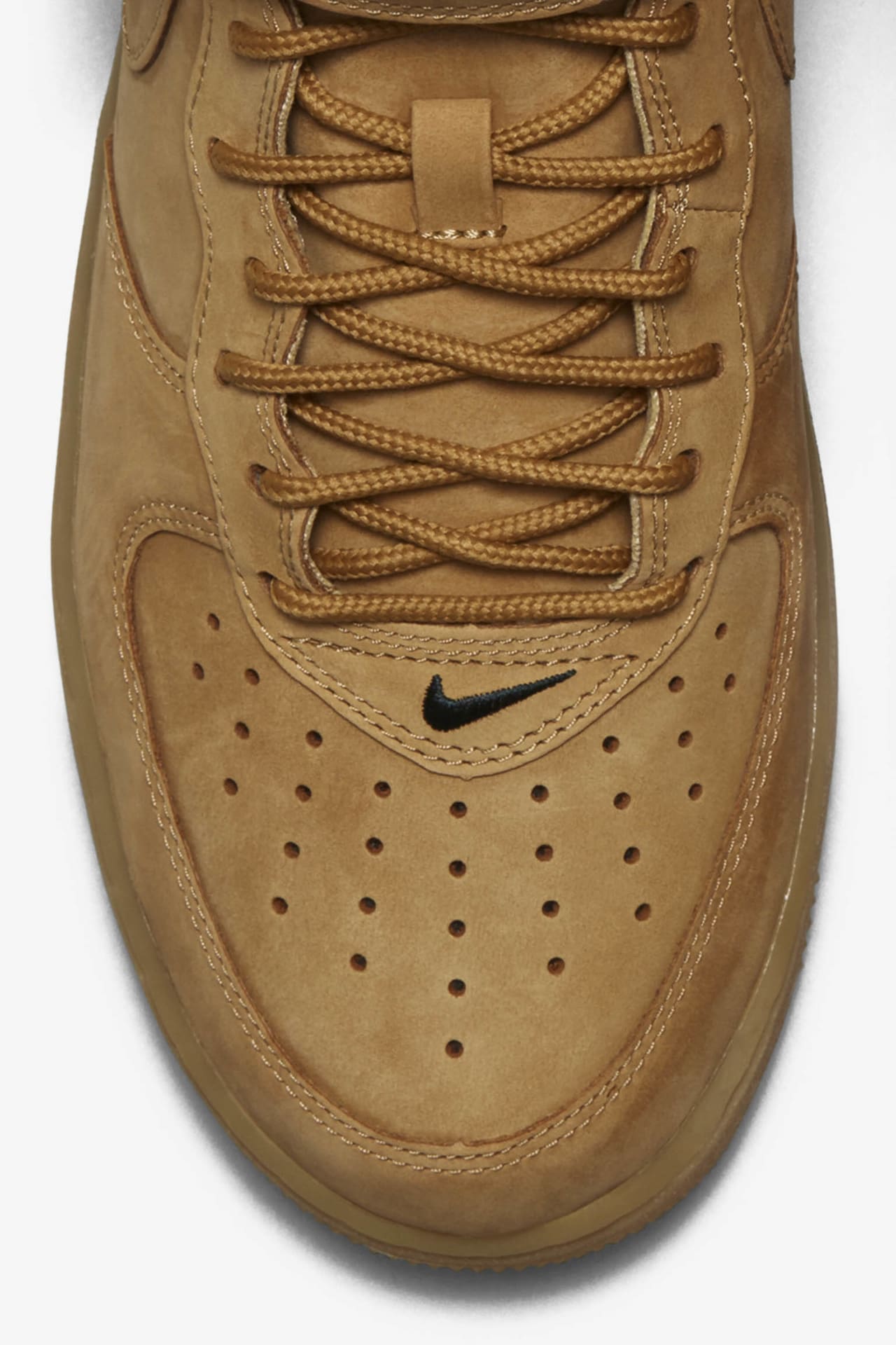 Nike Air Force 1 Mid 'Flax'.  Release date