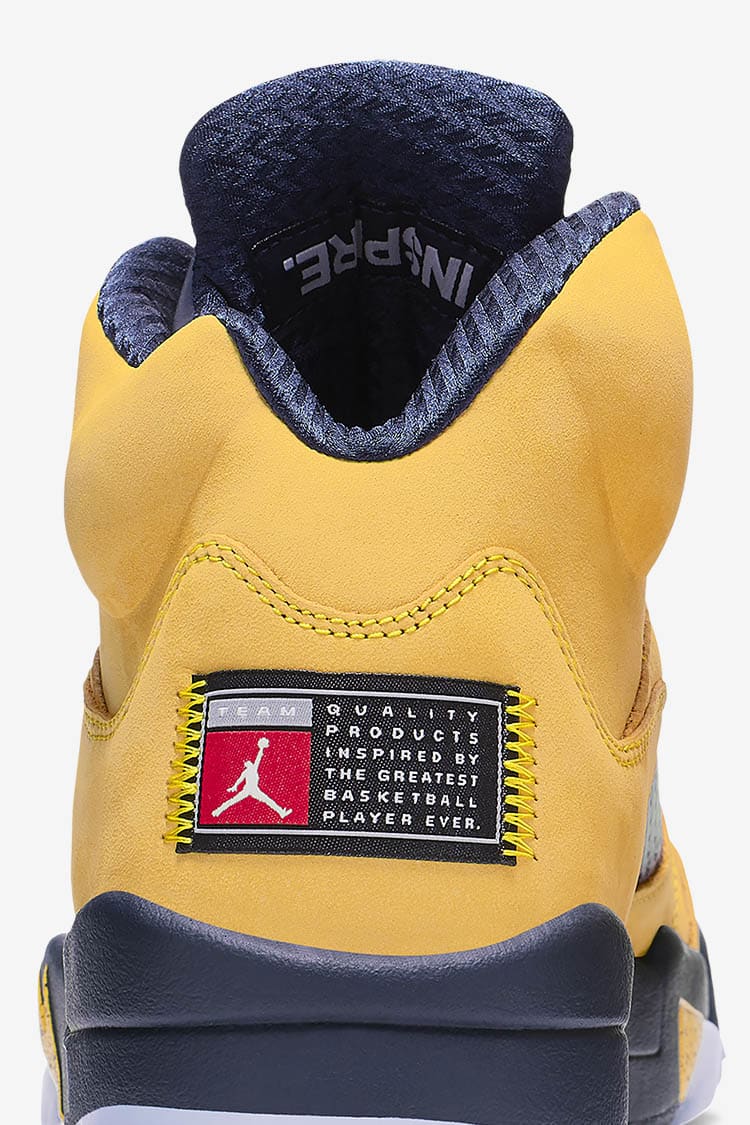 Air Jordan V 'Amarillo/College Navy' Release Date