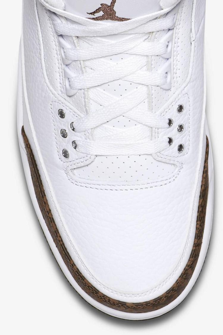 Air Jordan 3 Retro 'White & Chrome & Dark Mocha' Release Date