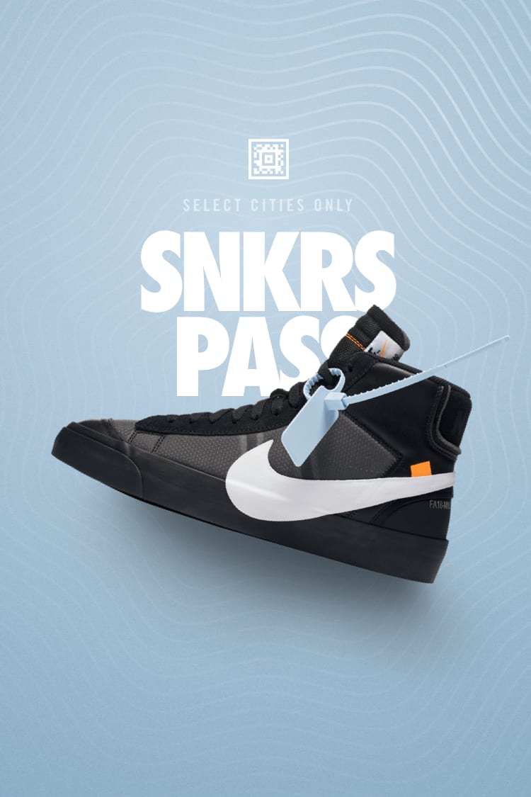 Nike The Ten: Blazer Mid 'Wolf Grey & Black' SNKRS Pass Select Cities