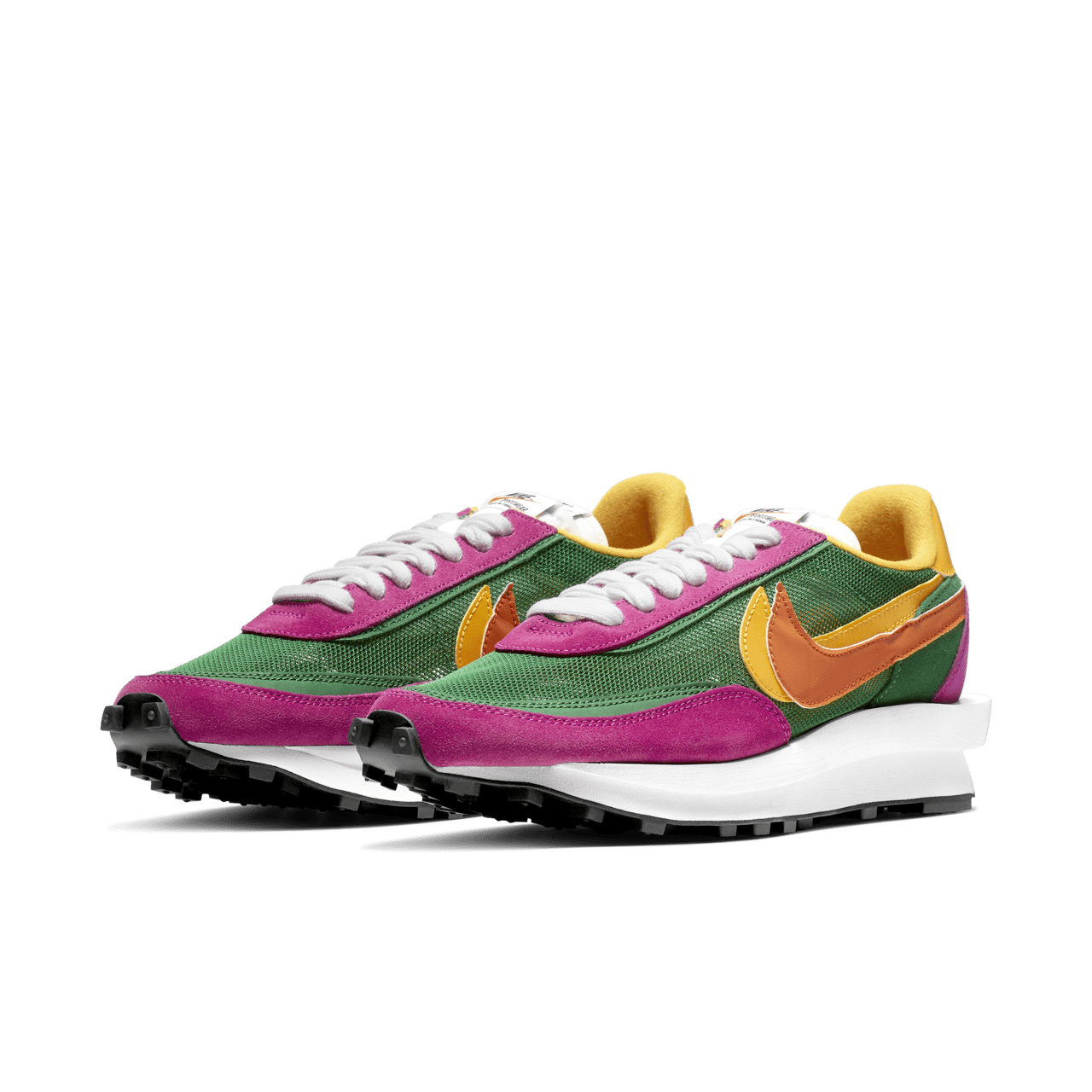 sacai x Nike LDWaffle 'Pine Green' Release Date