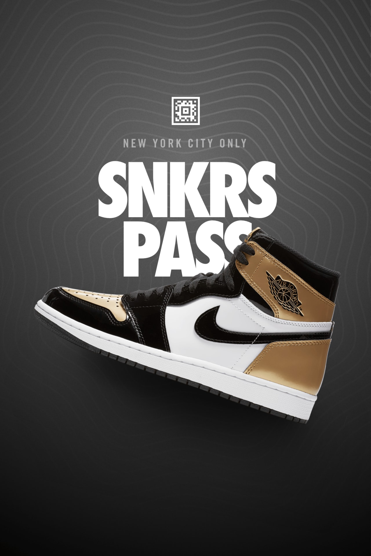 Air Jordan 1 Retro NRG SNKRS Pass NYC Nike SNKRS