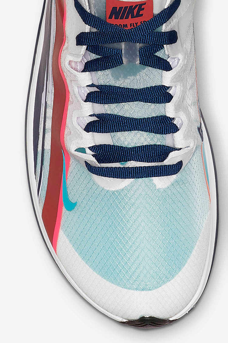 Women's Zoom Fly SP 'Blue Fury & White & Black' Release Date