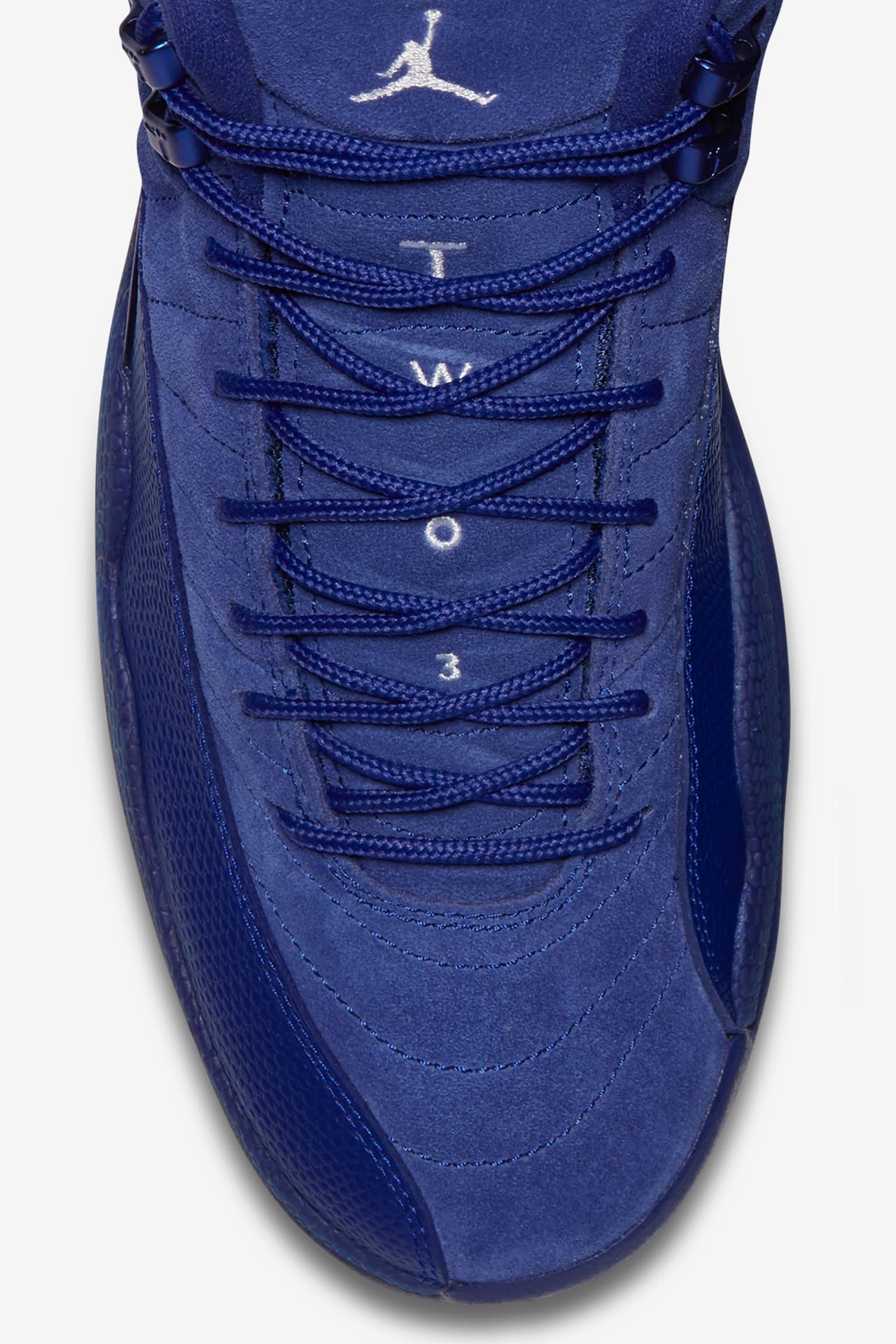 Royal blue and black jordan 12 online