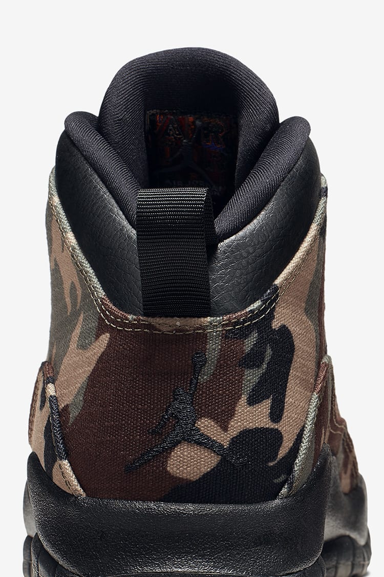 Air Jordan 10 Woodland Camo Release Date. Nike SNKRS