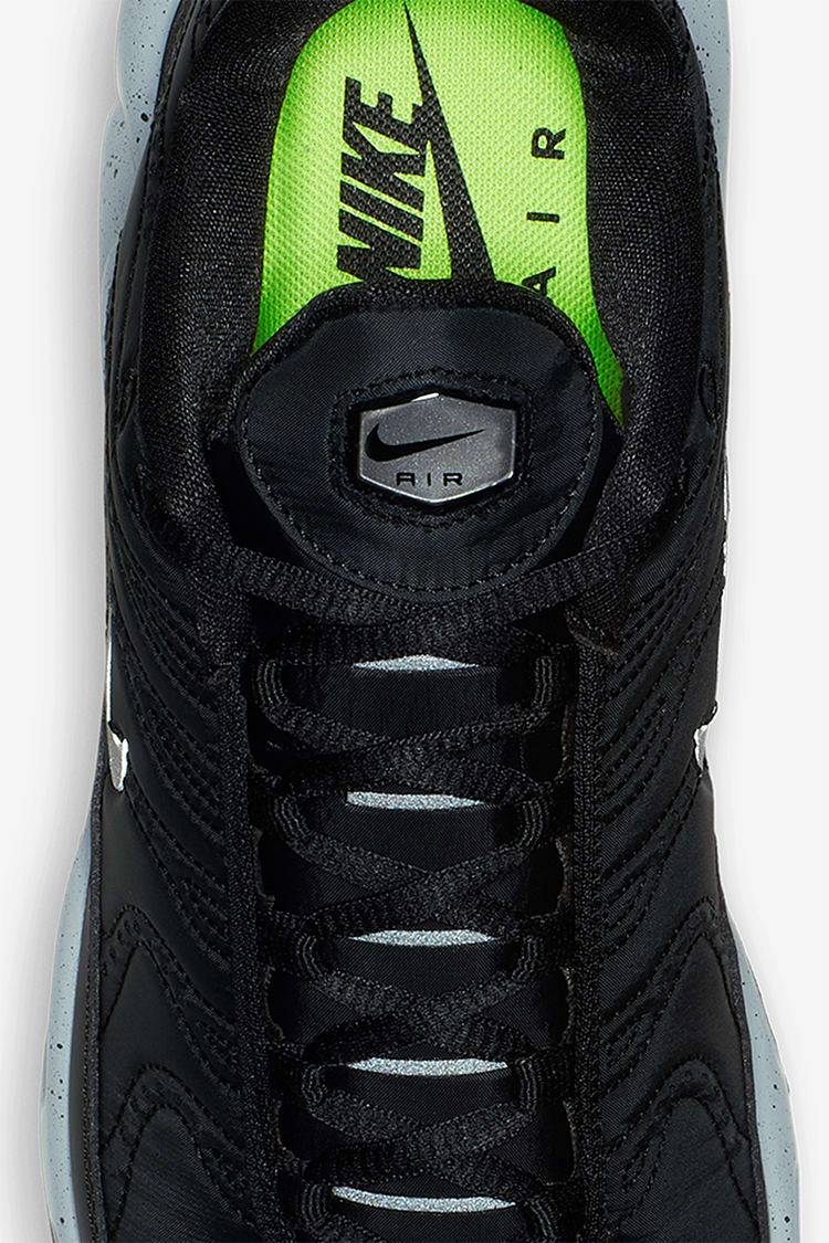 Nike Air Max Plus Premium 'Black & Matte Silver & Volt' Release Date