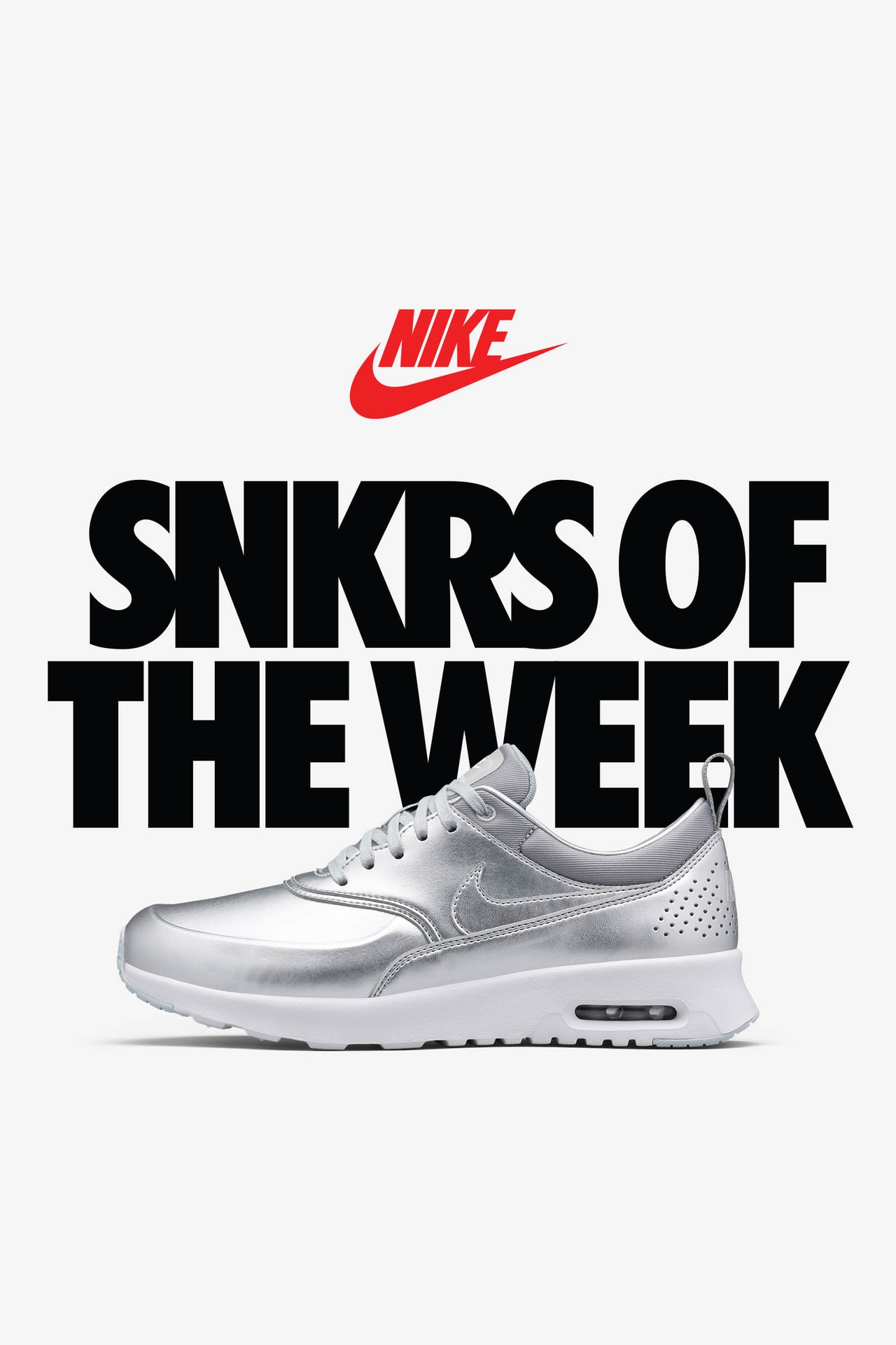 Nike air max thea metallic silver online