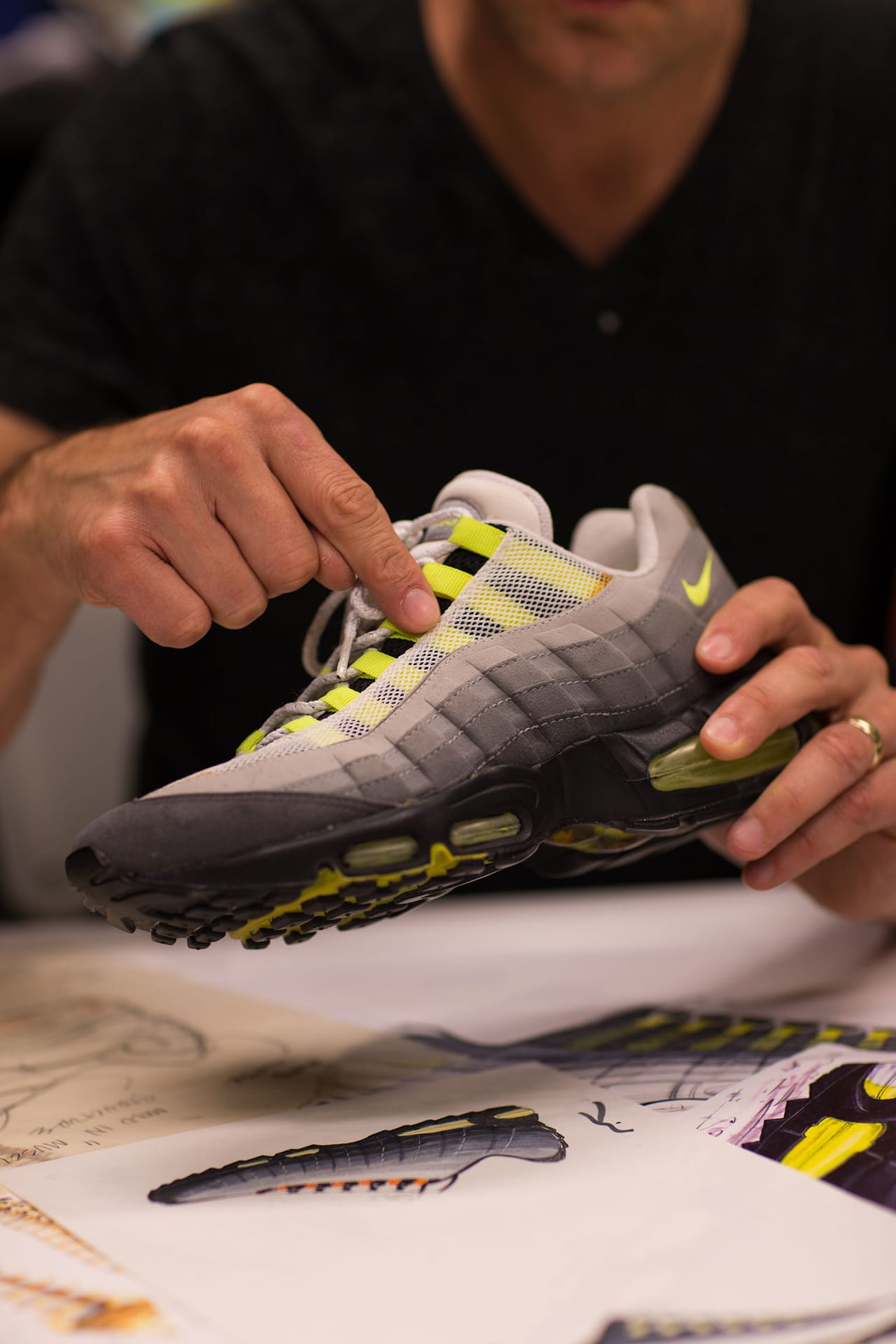 Dietro il design Nike Air Max 95. Nike SNKRS