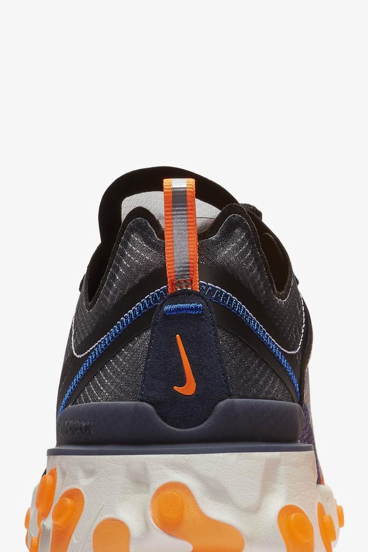 Nike React Element 87 Total Orange Black Thunder Blue Release Date. Nike SNKRS