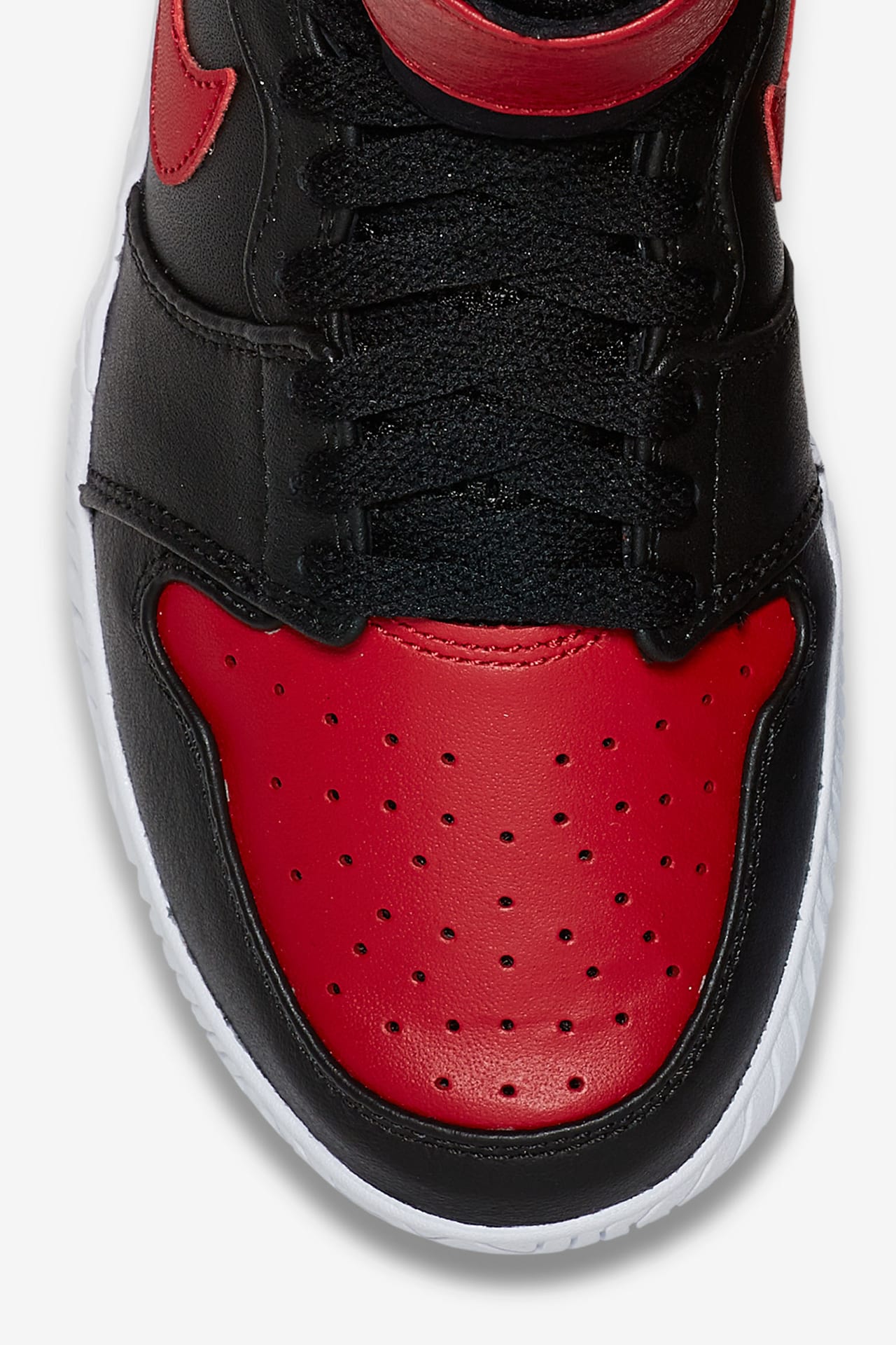 NikeCourt Flare AJ1 "Black & Varsity Red" - Donna