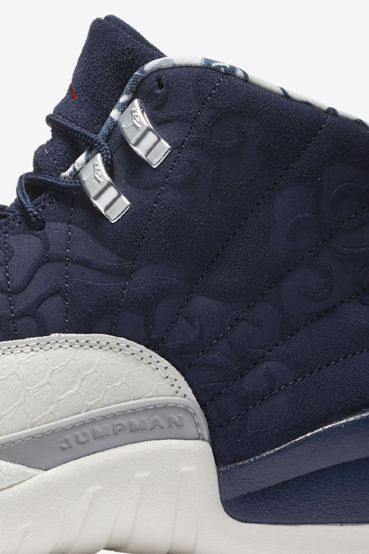 Jordan 12 college navy release date online