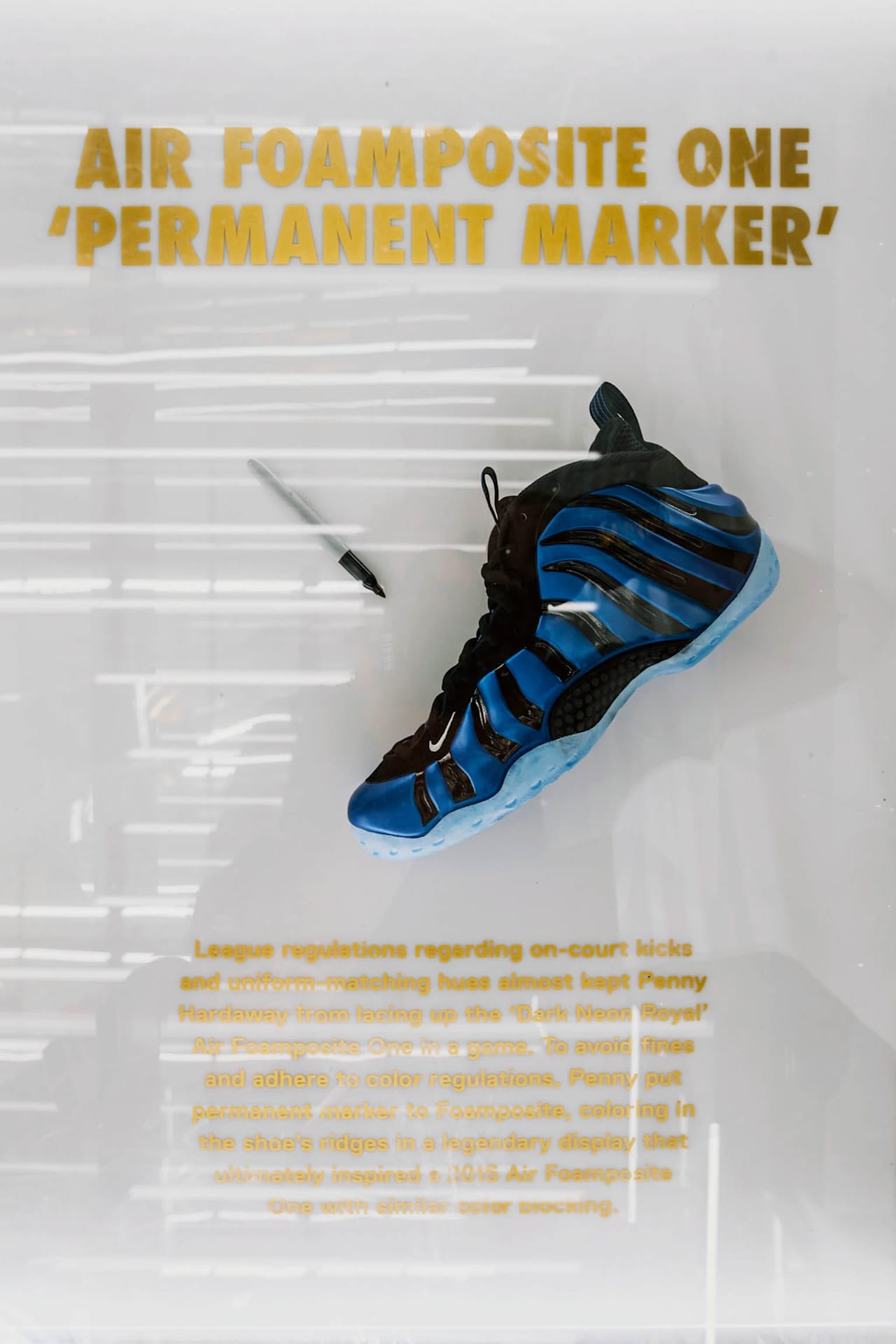 Golden Air: A Celebration of Foamposite