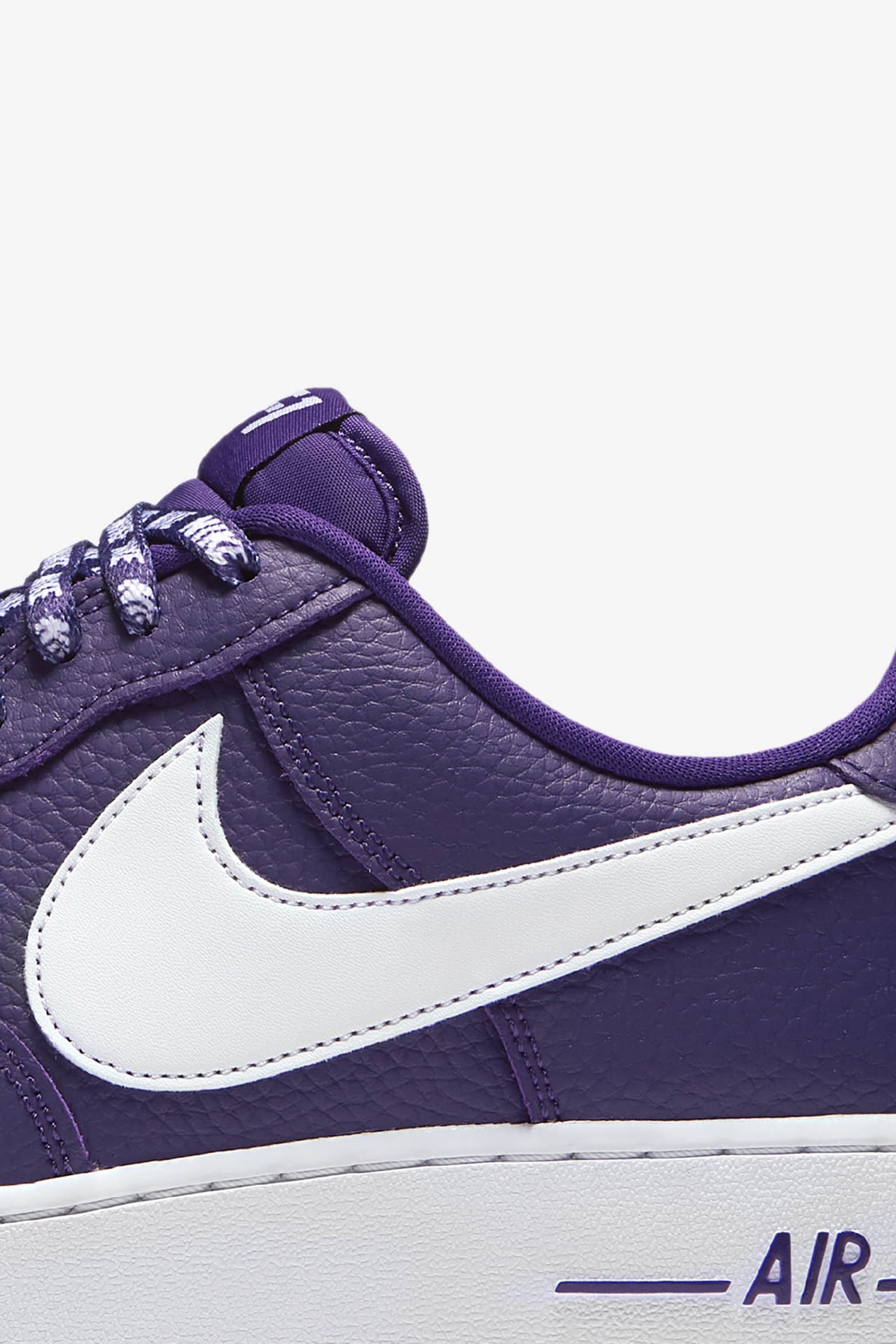 Nike AF-1 Low NBA 'Court Purple & White' Release Date