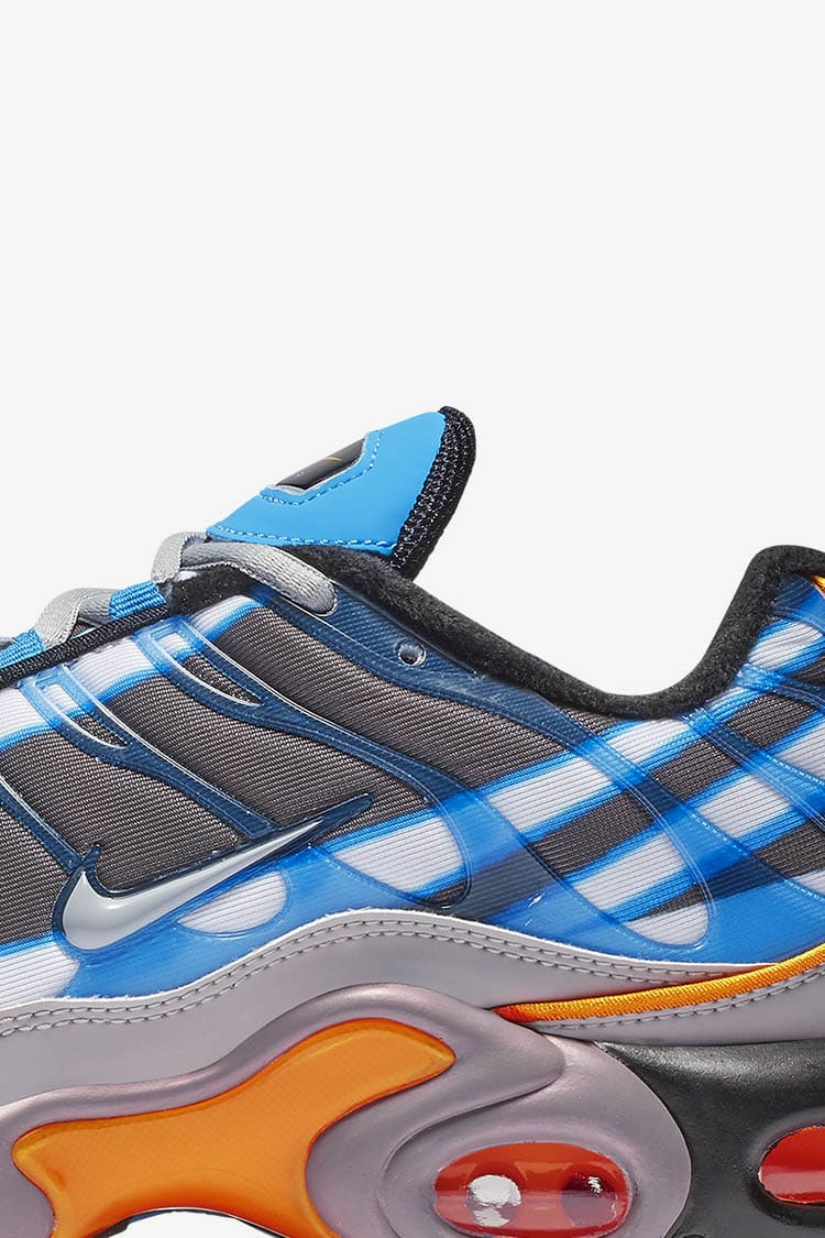 Air Max Plus Premium 'Photo Blue & Orange Peel & Wolf Grey' Release Date