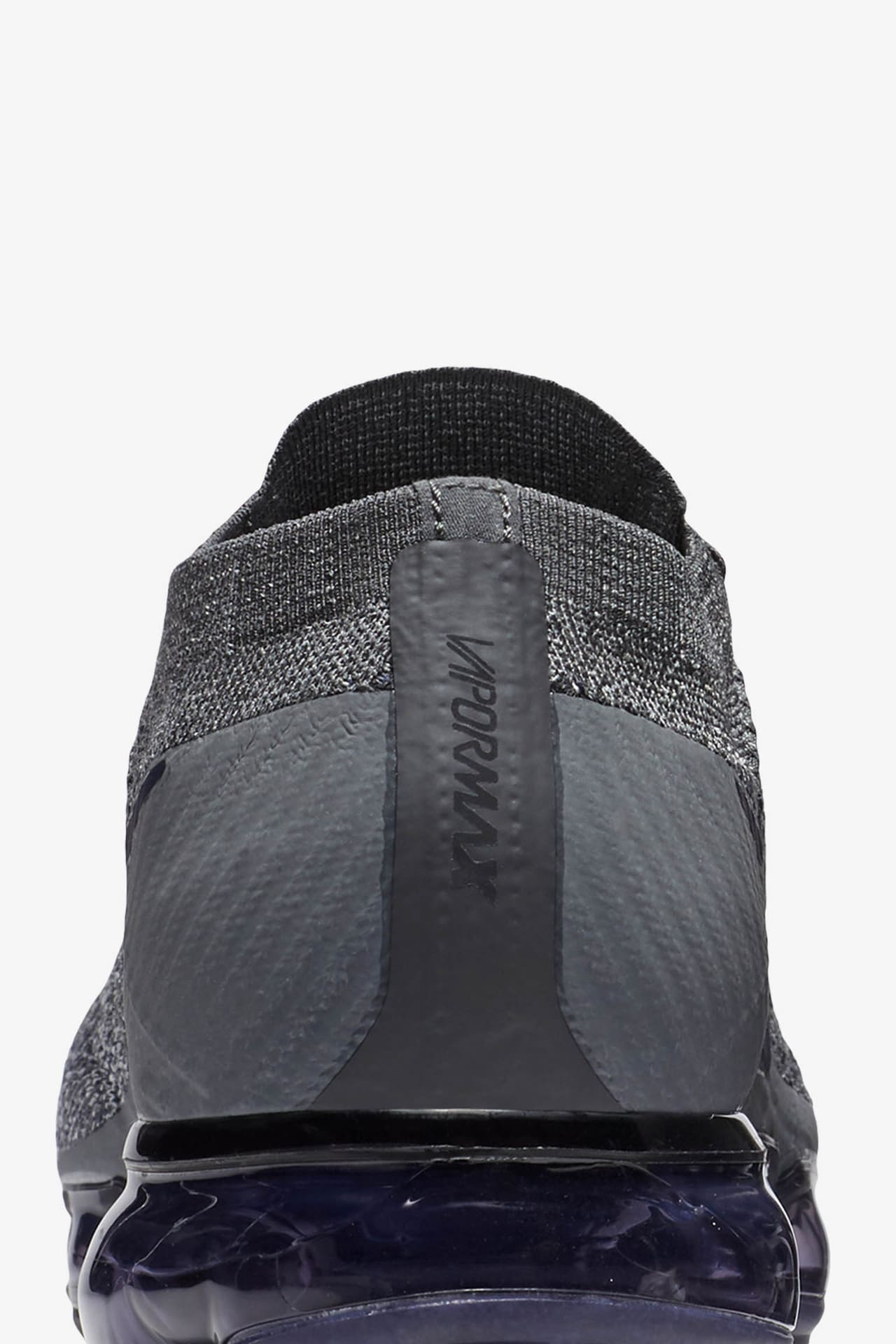 Nike air vapormax flyknit dark grey black wolf grey online