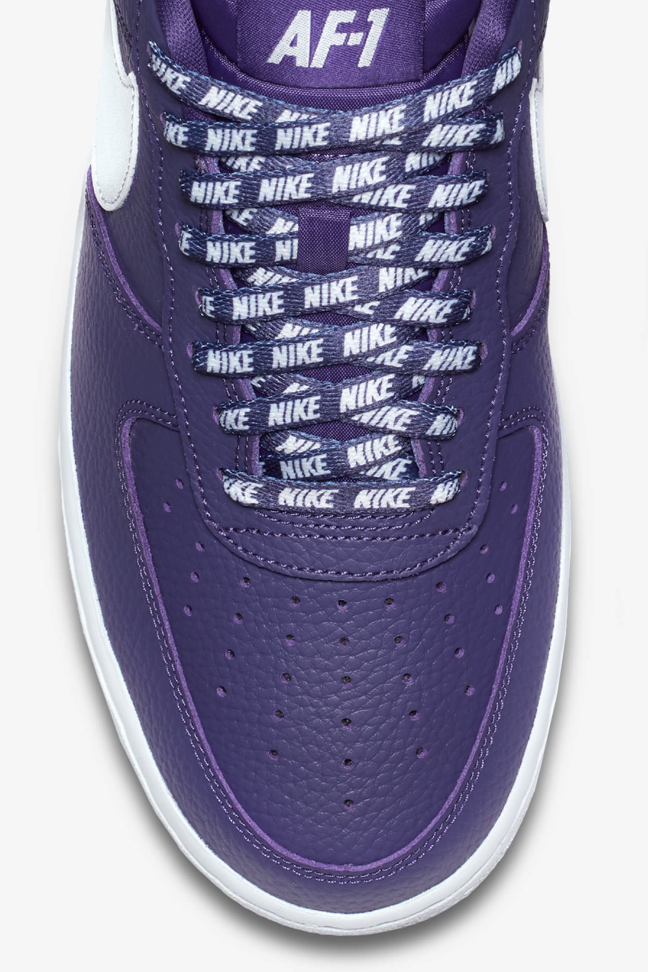 Nike AF-1 Low NBA 'Court Purple & White' Release Date