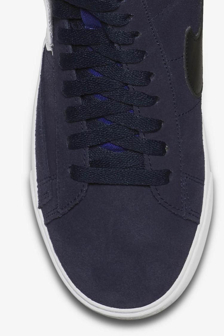 Women's Blazer Mid Rebel 'Blackened Blue & Deep Royal Blue' Release Date