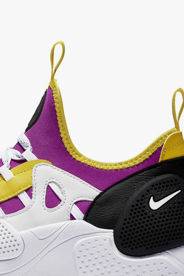 Nike Huarache E.D.G.E 'White & Magenta & Neon Yellow' Release Date