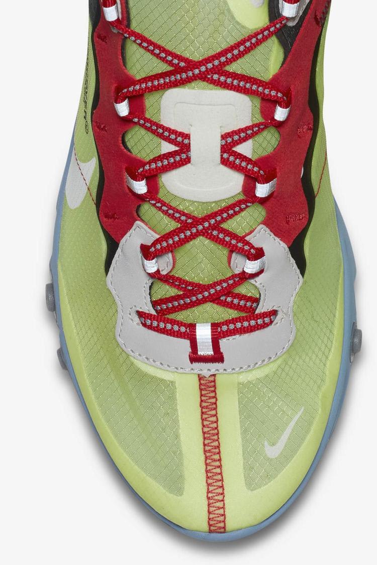 Nike React Element 87 Undercover 'Volt & Black & University Red' Release Date