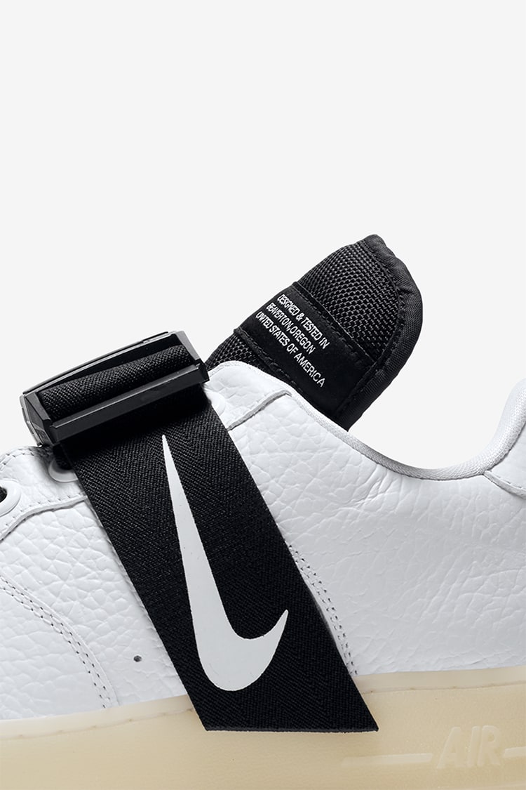 Nike Air Force 1 Utility White Black Release Date. Nike SNKRS