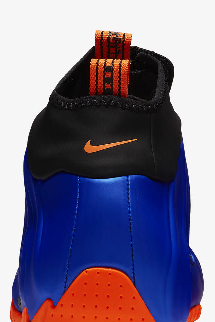 Nike Air Flightposite 'Racer Blue & Black & Total Orange' Release Date