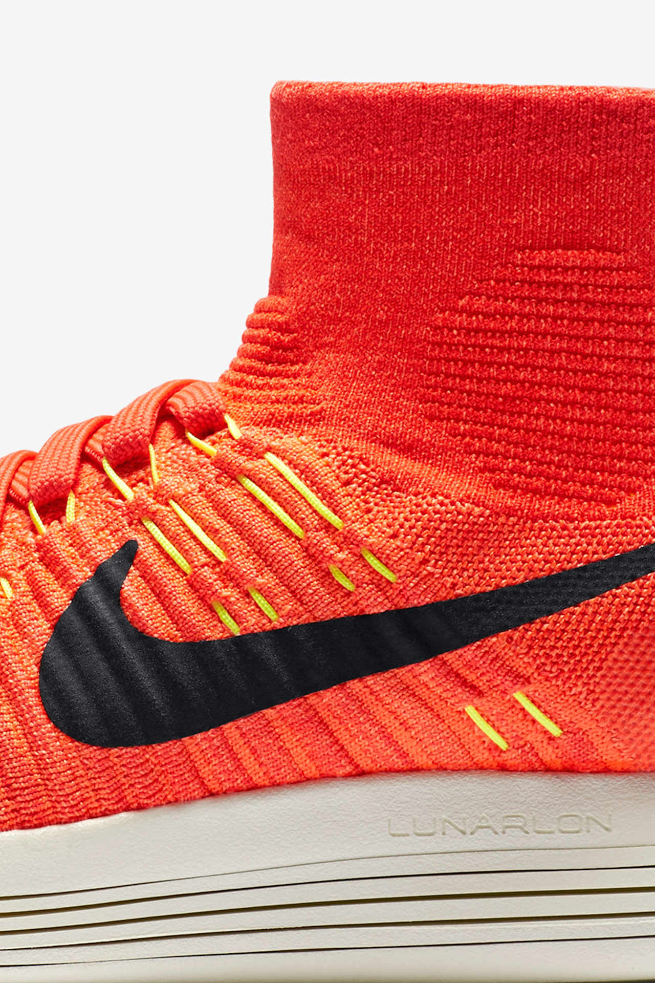 Nike LunarEpic Flyknit 'Hyper Orange & Volt'