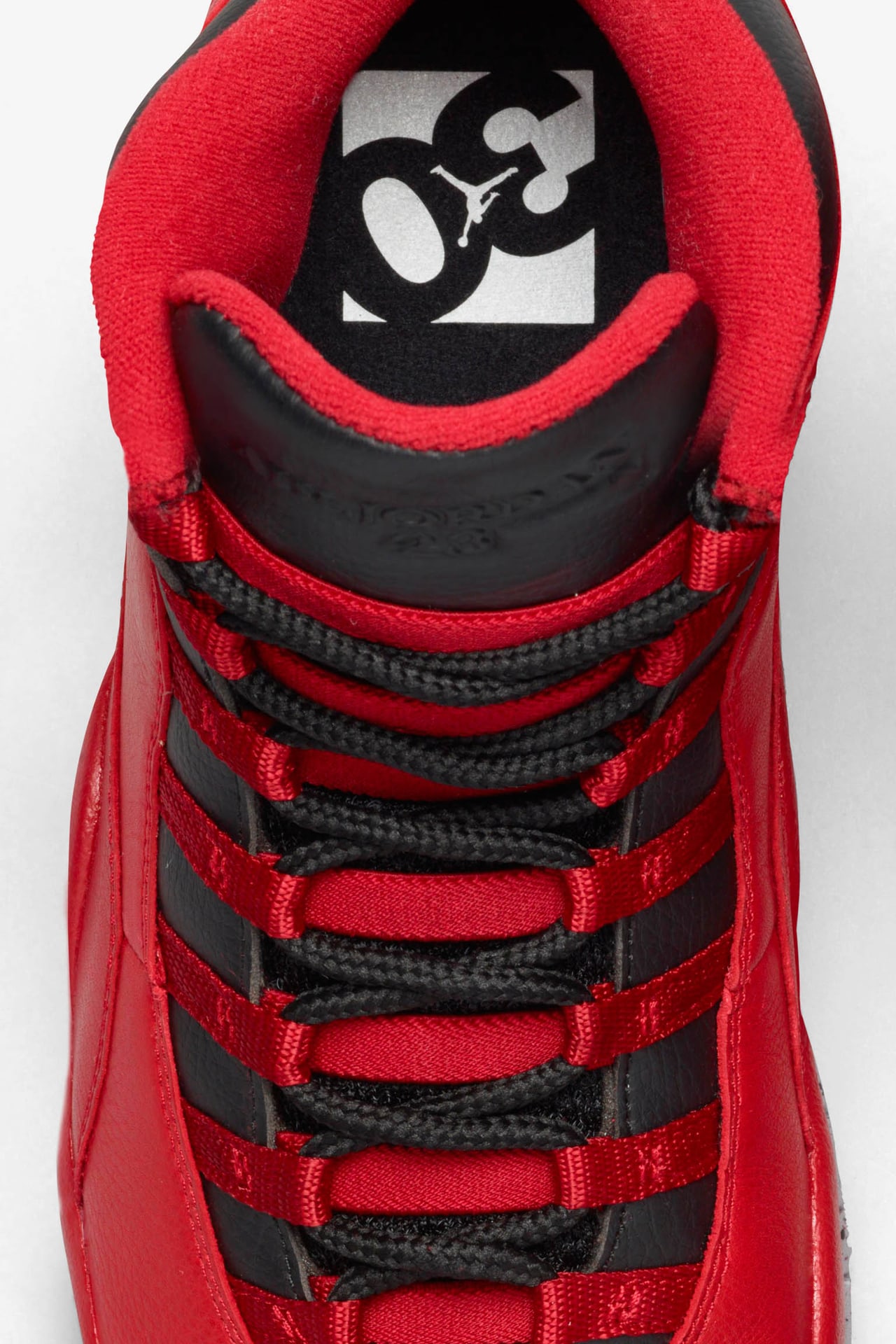 Red jordan 10 bulls over broadway on sale