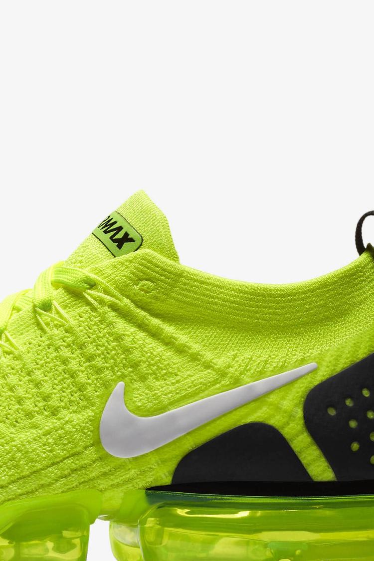 Nike Air Vapormax Flyknit 2 Volt White Black Release Date. Nike SNKRS