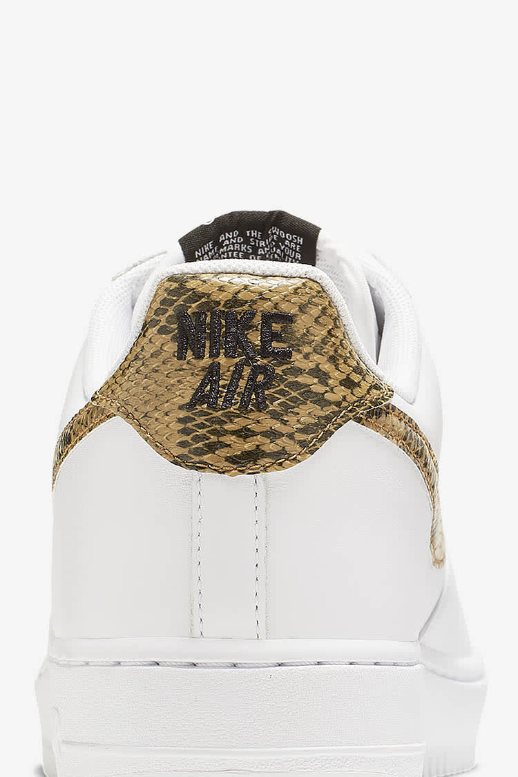 Air Force 1 低筒鞋 'Ivory Snake' (AO1635-100) 發售日期