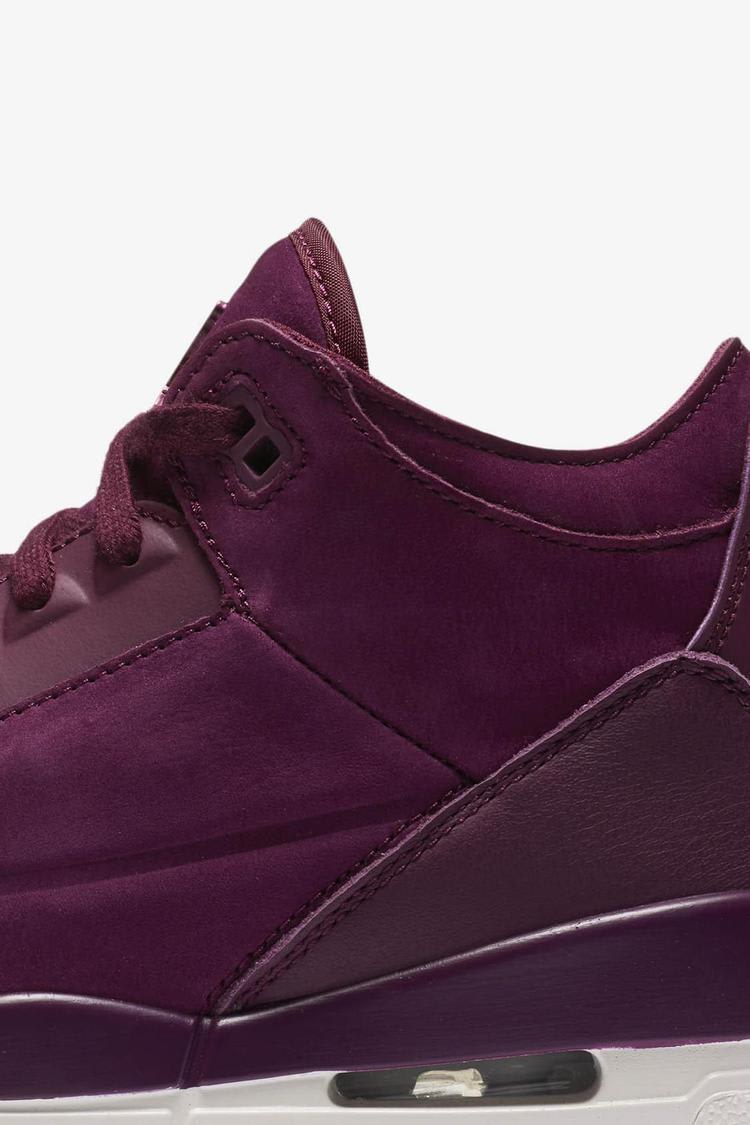 Women's Air Jordan 3 'Bordeaux' Release Date