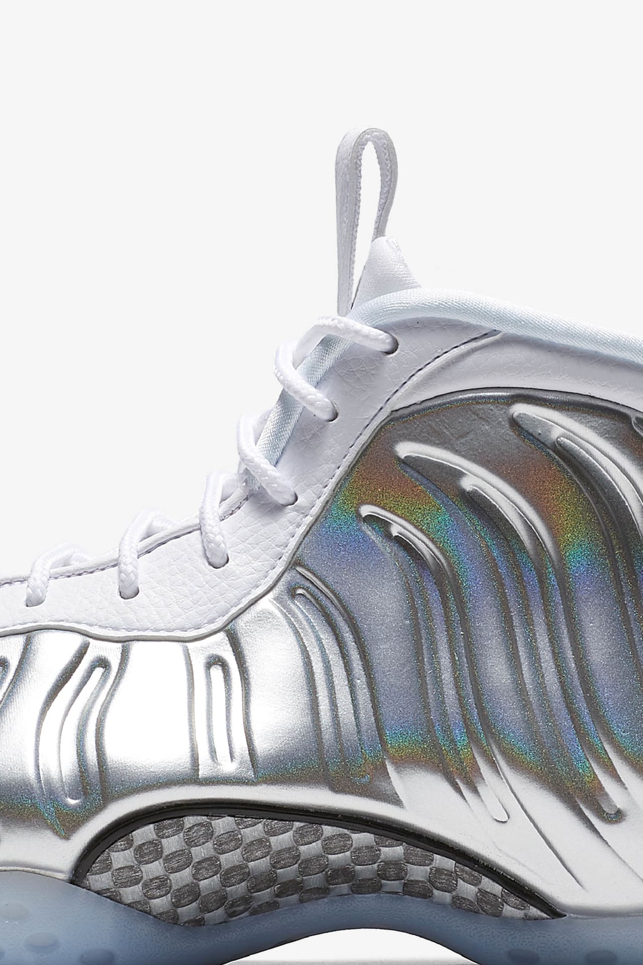 Nike Women s Air Foamposite One White Chrome Release Date. Nike SNKRS