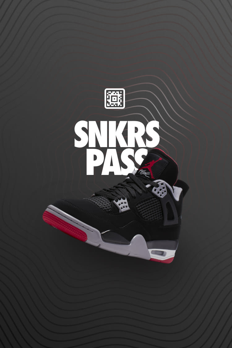 SNKRS Pass: Air Jordan IV 'Bred' Select Cities