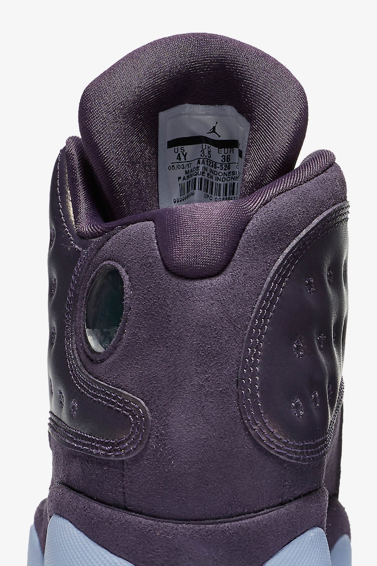 Air Jordan 13 GG Heiress 'Dark Raisin & Hydrogen Blue' Release Date