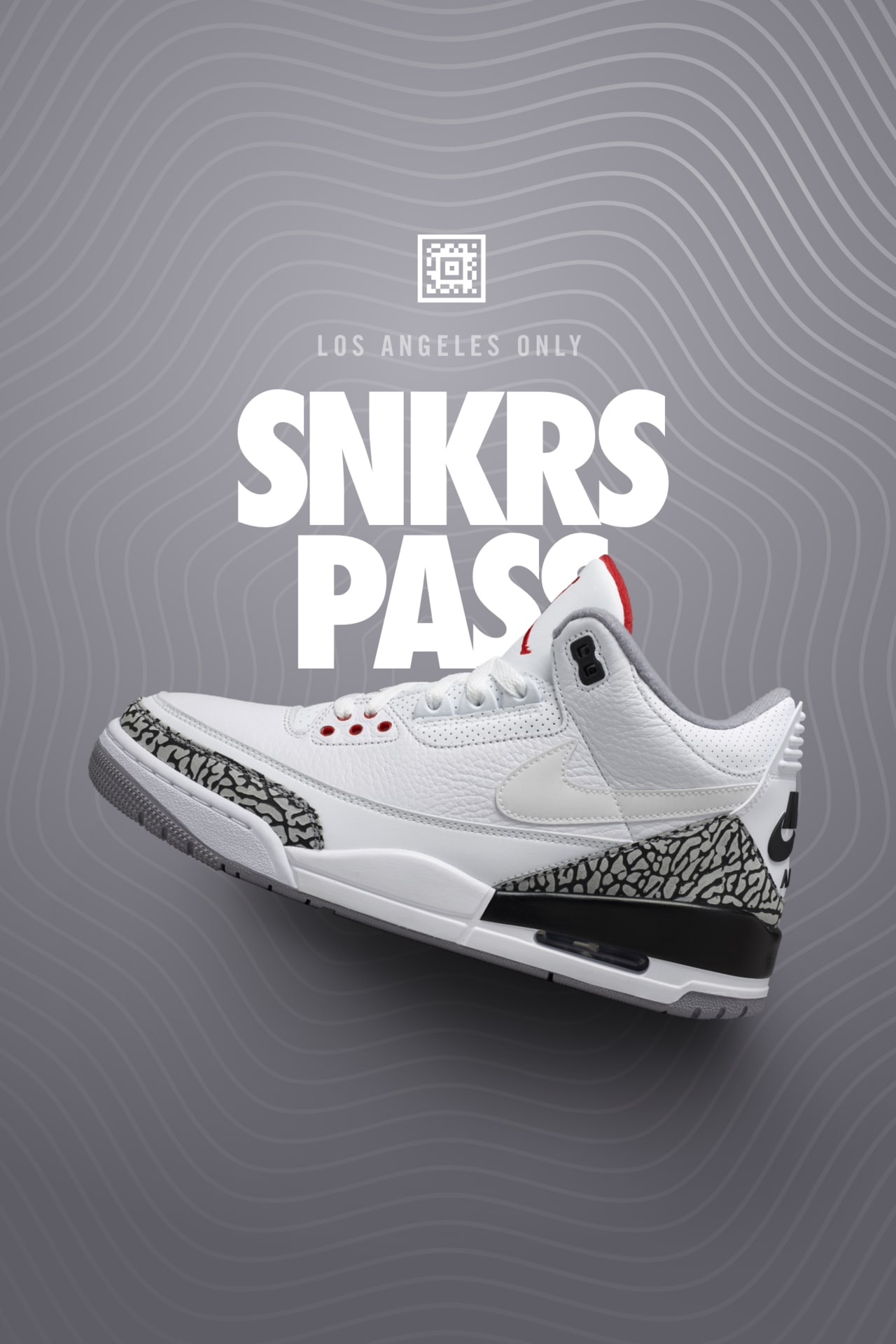 Air Jordan 3 'JTH' SNKRS Pass LA