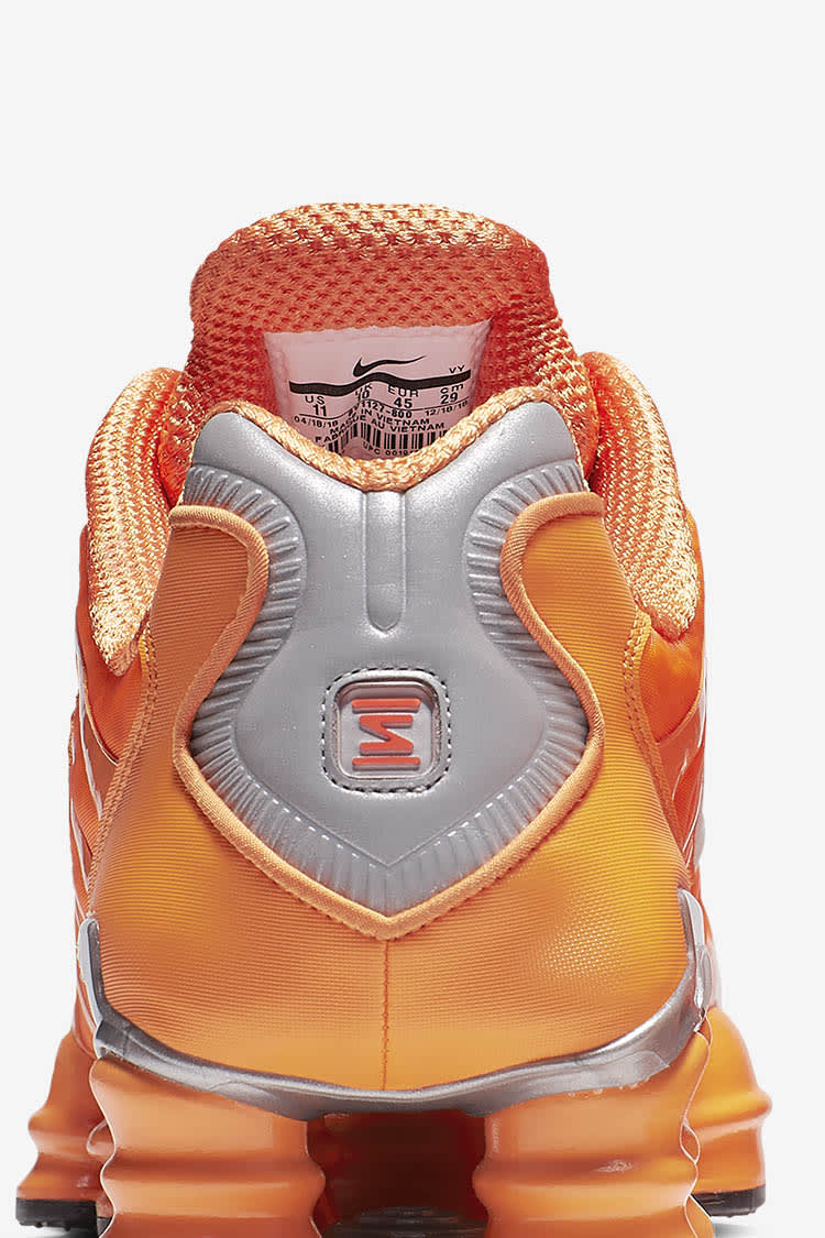 Nike Shox TL 'Clay Orange & Metallic Silver' Release Date.