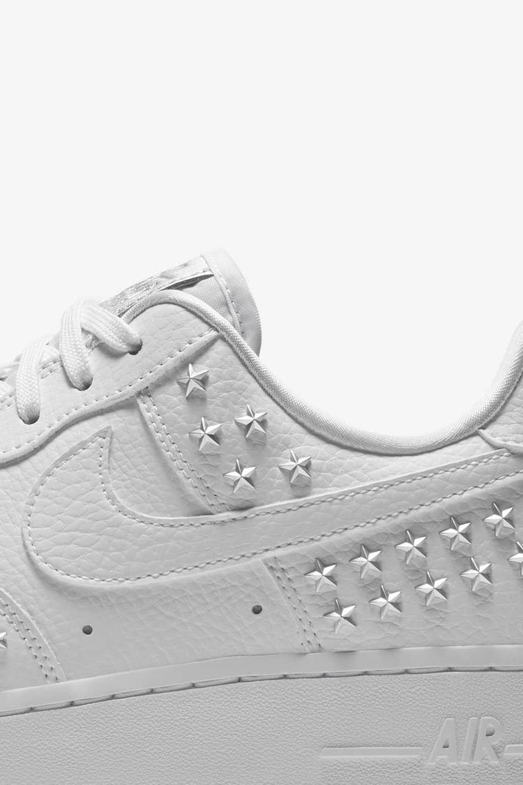 Nike air force ones with stars hotsell