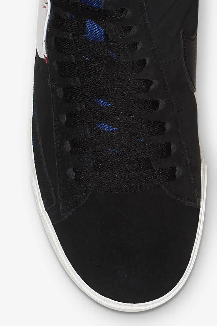 Women's Nike Blazer Mid Rebel 'Black & Deep Royal Blue & Ember Glow' Release Date