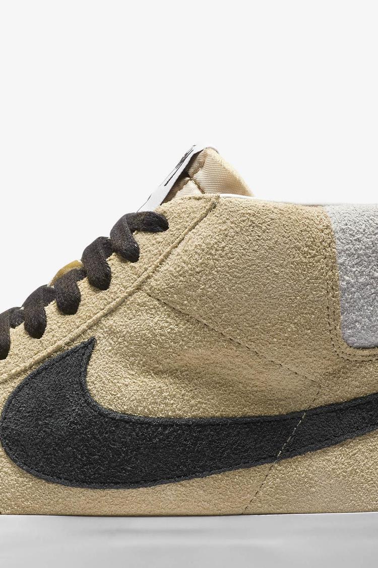 Nike SB Zoom Blazer Mid Stussy x Lance 'Midwest Gold & Black' Release Date