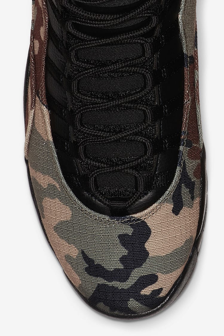 Air Jordan X Woodland Camo Release Date. Nike SNKRS