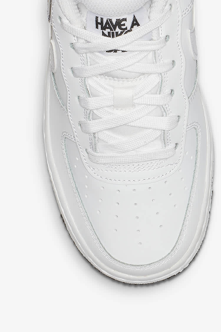 Big Kids' Nike Air Force 1 Make Them Smile 'White' Release Date