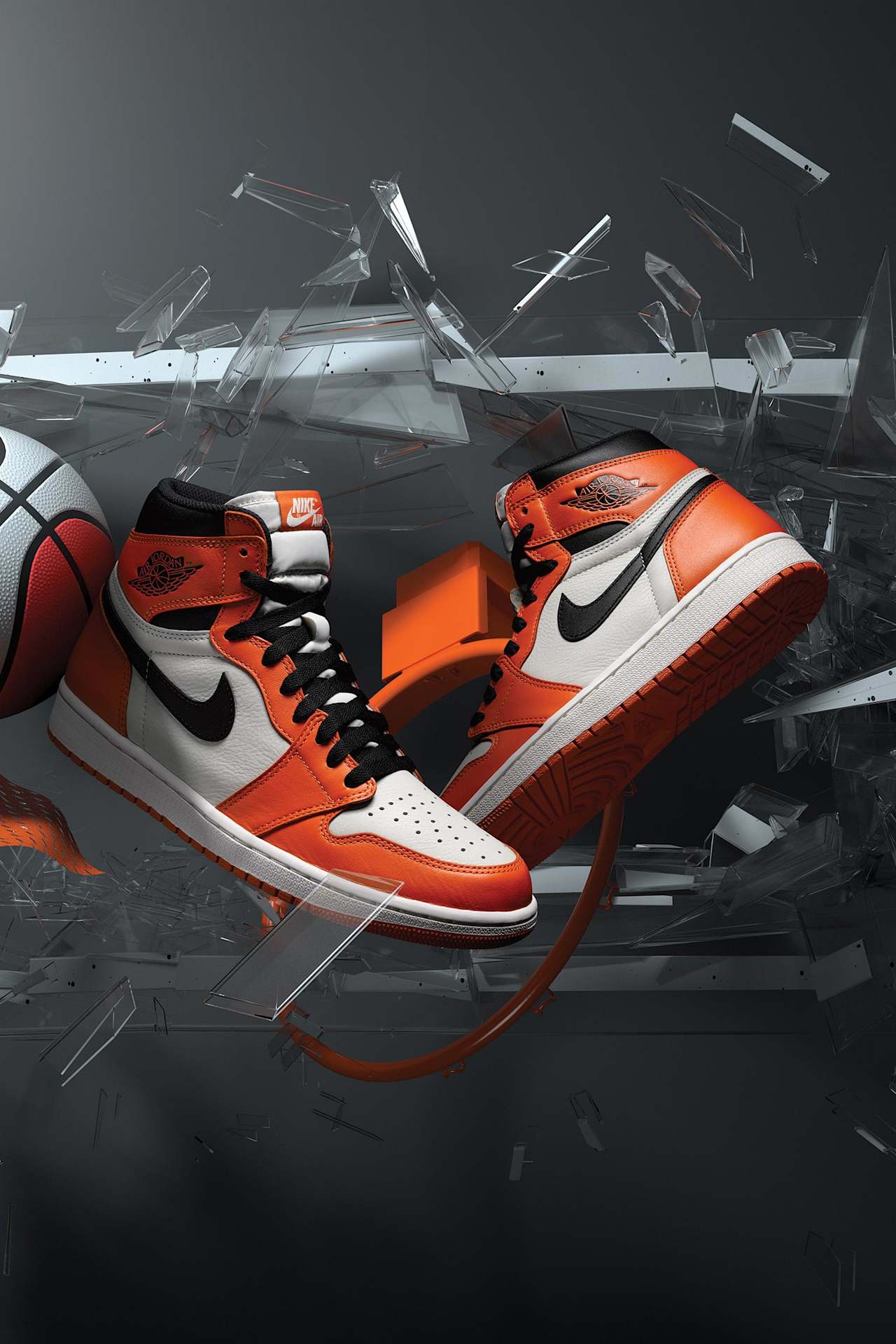 Air Jordan 1 Shattered Backboard シャタバ Air Jordan 1 'Shattered Backboard Away' Release Date. Nike SNKRS