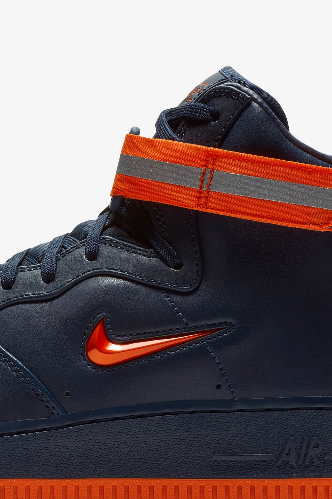 Nike Air Force 1 Hi 'Obsidian & Brilliant Orange' Release Date