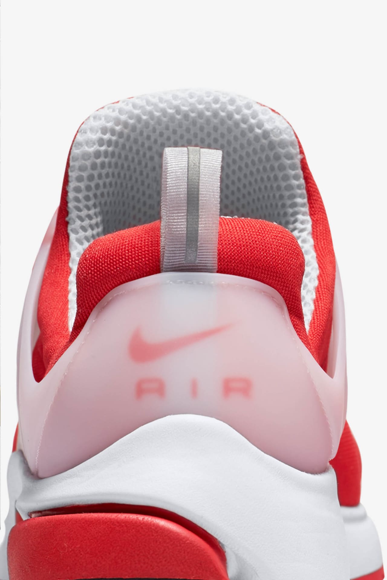 Nike presto white and red best sale