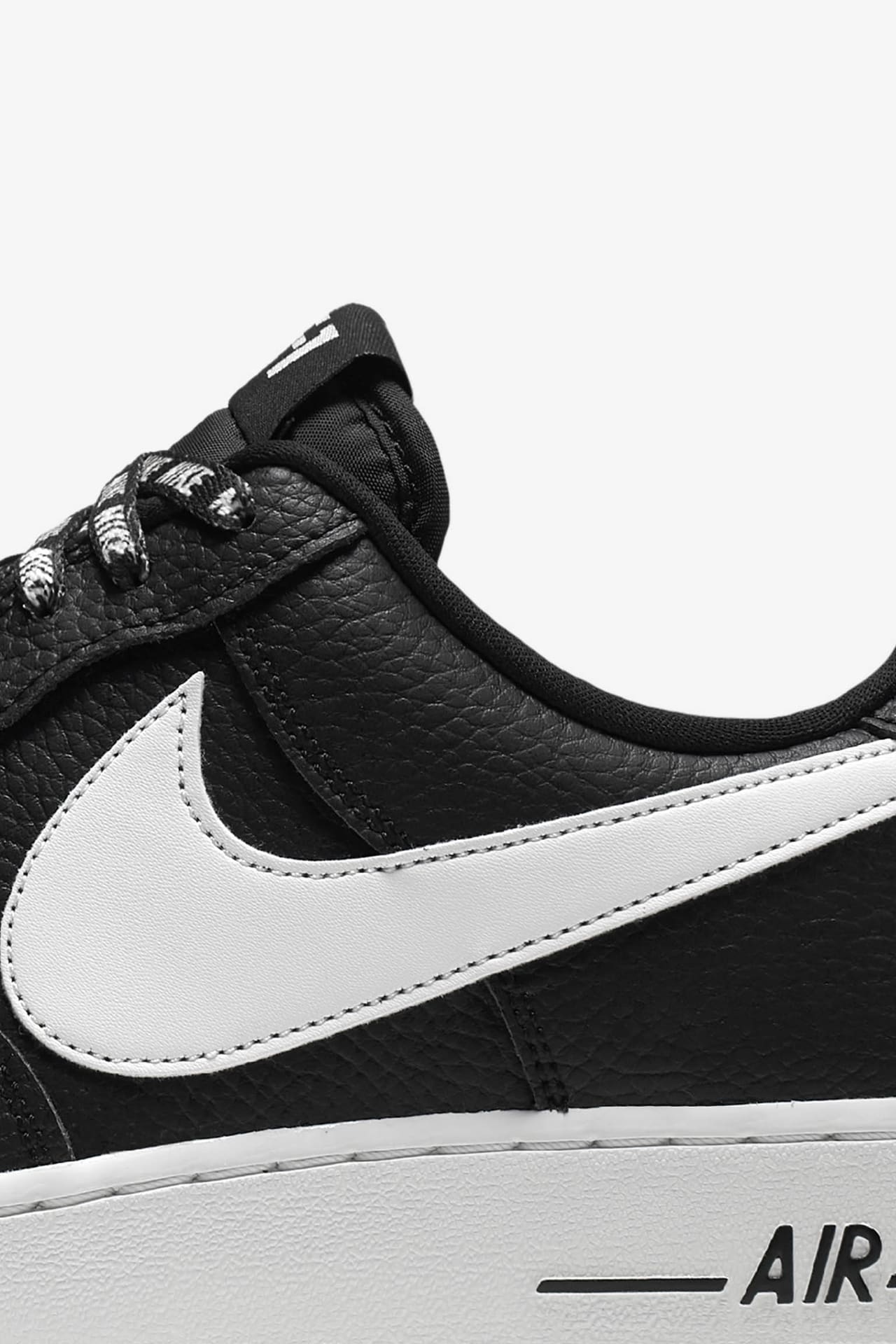 Nike AF 1 Low NBA Black White Release Date. Nike SNKRS